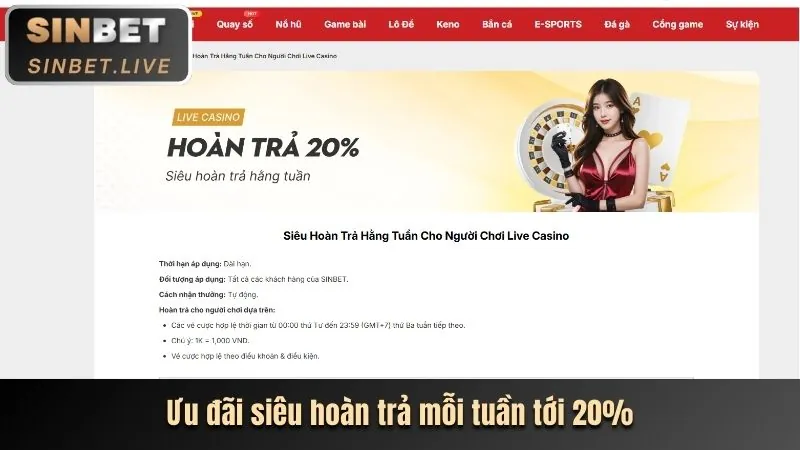 Bàn chơi Sic Bo trực tuyến với các viên xúc xắc